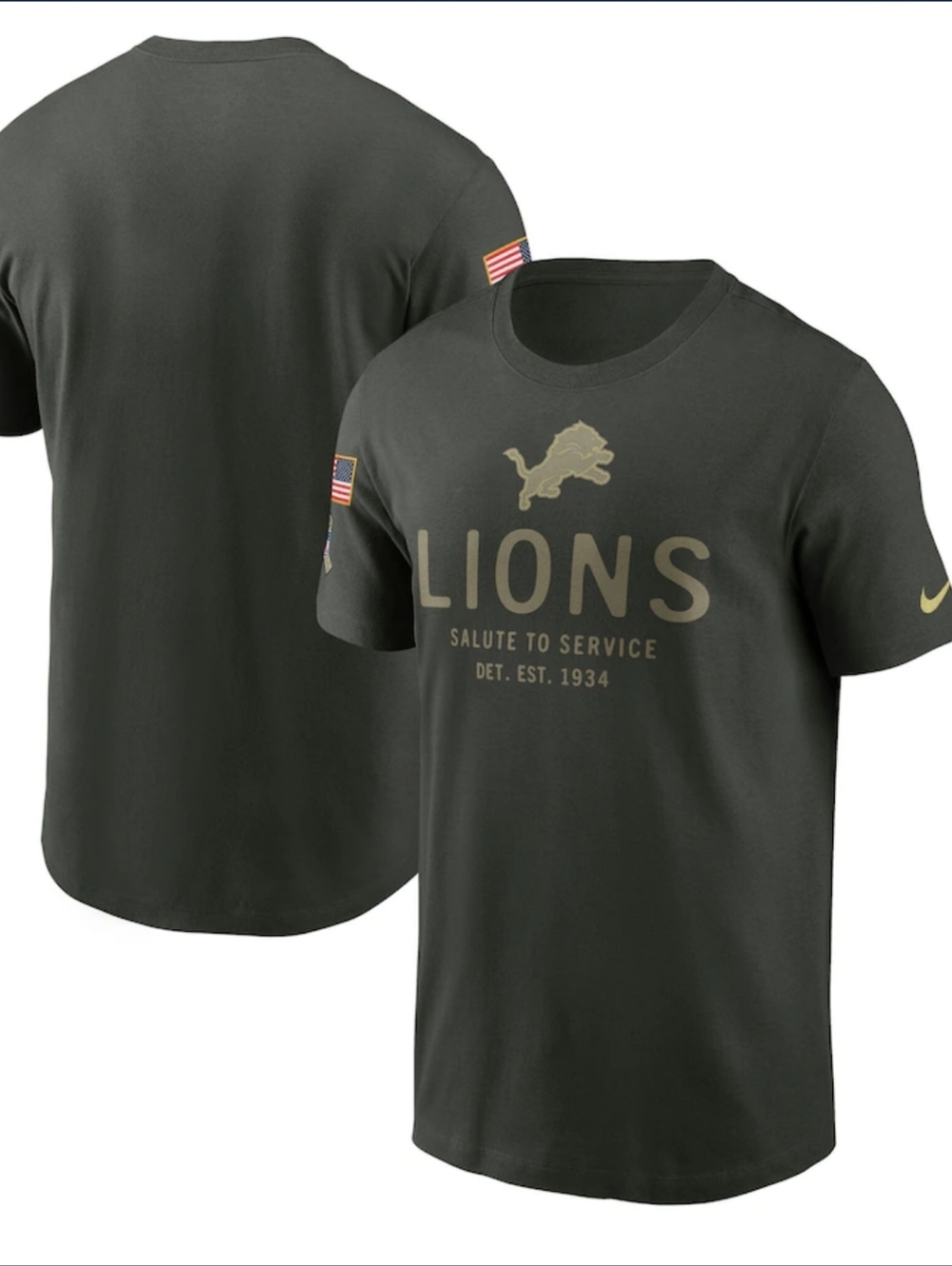 Detroit Lions Salute to Service Tee
